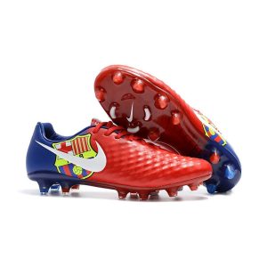 Nike Magista Opus II FG Herr Barcelona červeň